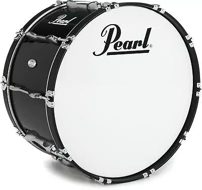 Pearl Finalist Marching Bass Drum - 26 X 14 Inch - Midnight Black • $754.95