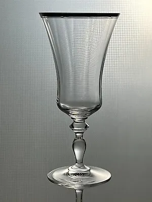 Mikasa JAMESTOWN PLATINUM Crystal Iced Tea Glass 8 1/8  Tall  Excellent Used • $15