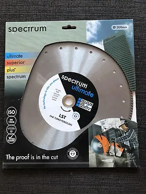 £30 • Buy Spectrum Fine Turbo Diamond 300mm Blade