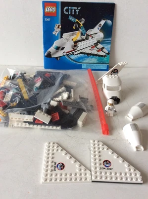 $15 • Buy Lego City NASA Space Shuttle Set 3367 Complete With Instructions Mint Condition