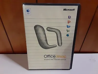 Microsoft Office Mac Student And Teacher Edition 2004 With Product Keys • $9