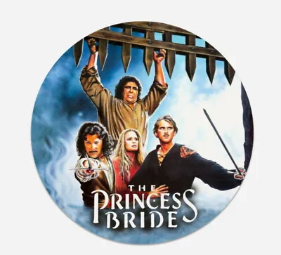 The Princess Bride Westley Buttercup Round Premium Promo Drink Coaster Set Of 2 • $8.99