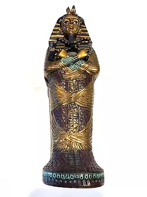 VERONESE EGYPTIAN Sarcophagus 7  Resin Figurine ~King Tut Tutankhamen ~1999 • £38.56