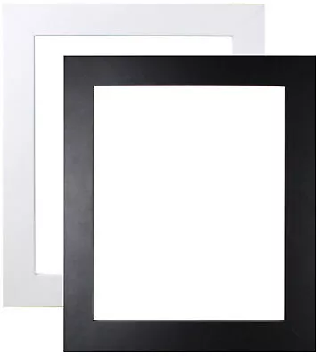 Metro Black & White Modern Picture Photo Frames 39 Sizes Available • £13.34