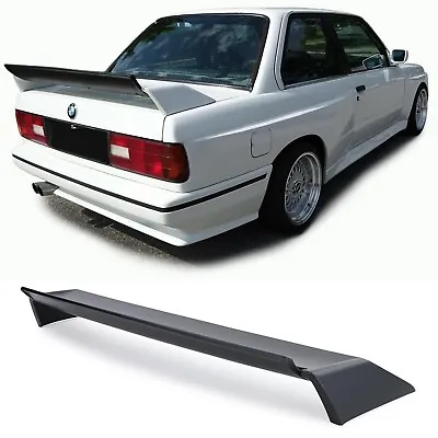 ✅BMW E30 Rear Spoiler Wing Evo Sport Look ABS Plastic FREE SHIPPING ✅ • $395