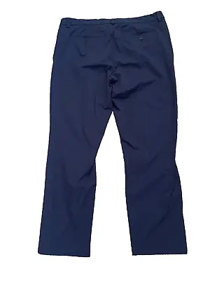 Nwot Vineyard Vines Navy Blue On The Go Pant Nyl/cott/spandex/golf 38 X 30 • $8.50