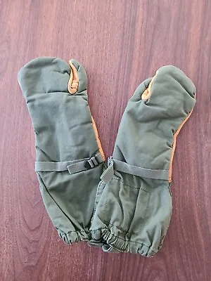 Usgi Trigger Finger Mitten Shell Gloves Od Green Us Military Medium • $12