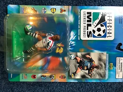 1996 Ban Dai Upper Deck MLS Cobi Jones LA Galaxy 4-Inch Action Figure #6002 • $15