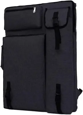 A2 Art Portfolio Case Art Carry Bag Artist Backpack Artists Carry Bag Artists To • £27.28