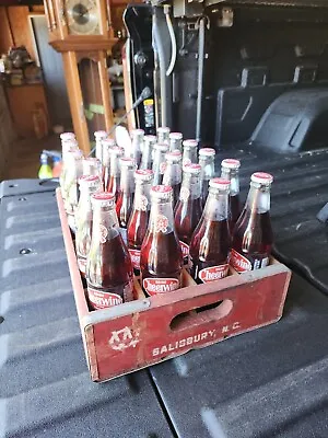$189.95 • Buy CHEERWINE Wooden 24 Bottle Soda Bottle Crate Salisbury, NC Vintage Crate