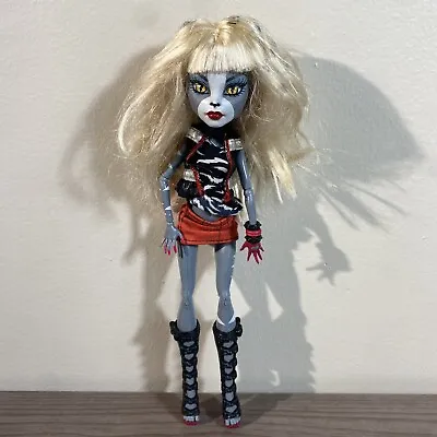Monster High 2011 Meowlody Werecat Sister Doll First Wave Outfit No Tail As Is • $25.49