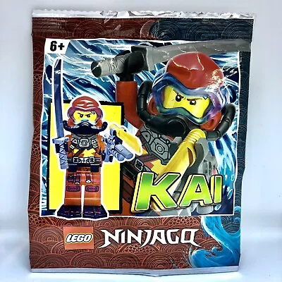 LEGO Ninjago Mini Figure Scuba Kai 892184 BlueOcean Collectable New In Foil Pack • $13.80