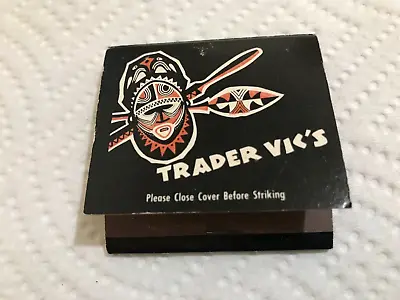 Vintage Tiki Matchbook Trader Vic's Cosmopolitan Hotel Denver CO 1-E • $3.99