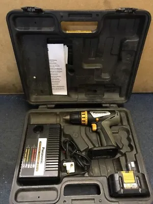 Panasonic Drill Driver Cordless Bundle EY6432 Compact Kit Electric Power Drill • £120
