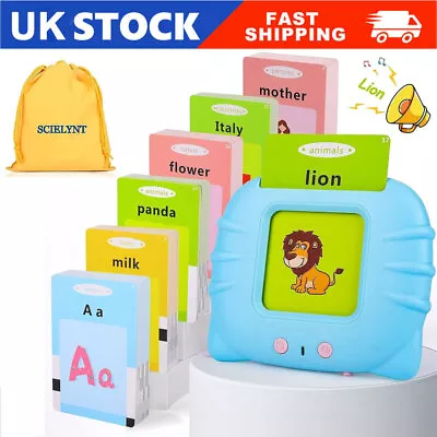 Baby Toddler Flash Cards Sight Words Kindergarten Learning Toy Pocket Vocab Gift • £8.89