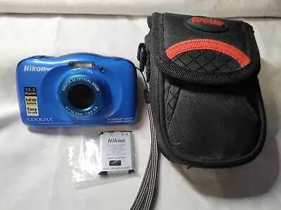 Nikon Coolpix W100 13MP Digital Camera H2O/Shockproof EASY TO USE Bluetooth WIFI • $85