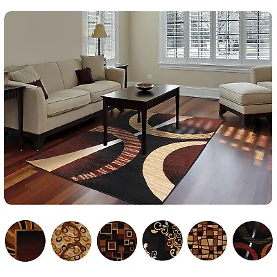 Modern Contemporary Geometric Area Rug Runner Accent Mat Carpet • $19.99