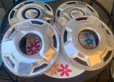 Set Of 4 1978-1991 Ford Pickup Truck Hubcaps 10.5  1/2 Ton F150 4wd 4x4 4 • $89.99