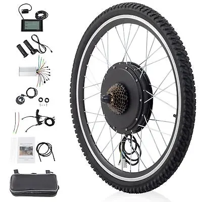 1500W/1000W Electric Bicycle Front/Rear Wheel E Bike Motor Conversion Kit Hub • $187.89