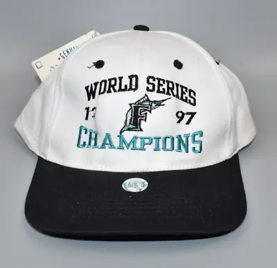 Florida Marlins World Series Champions Snapback Cap Hat - *Imperfect Embroidery • $24.95