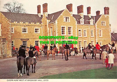 L131049 Leics. Quorn Hunt Meet At Brooksby Hall. Leicestershire And Rutland Fede • £5.75