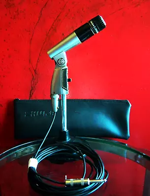 Vintage 1970s Shure PE54 Dynamic Cardioid Microphone Hi Z Harp Paul Butterfield • $197