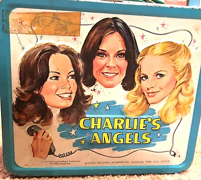 Charlie's Angels Aladdin Lunchbox & Thermos Vintage 1978 • $179.95