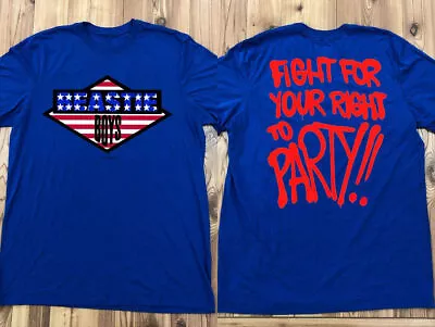 Vintage Beastie Boys Fight For Your Right To Party Tour 1987 T-Shirt • $10.99