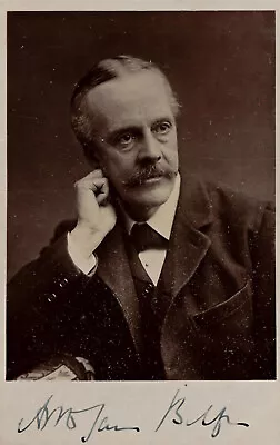 ARTHUR JAMES BALFOUR Signed Photograph - British Prime Minister - Reprint • £5.99