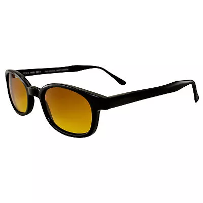 X-KD's Unisex-Adult Biker Sunglasses (Blue/Amber One Size) • $12.54