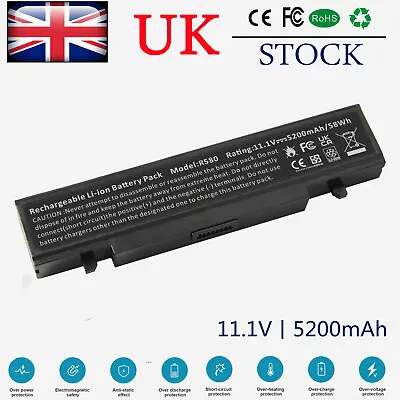 Battery For Samsung AA-PB9NC6B AA-PB9NS6B R519 R428 R580 R780 R730 RV511 RV510  • £15.99