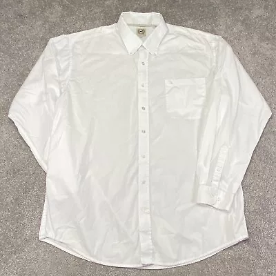 Cinch Western Dress Shirt Men's Large White Button Down Pocket Cowboy Rodeo • $29.99