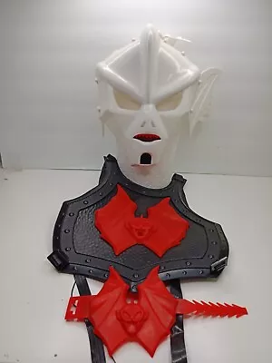 Masters Of The Universe Motu Vintage Hg Hordak Mask Playset Costume Set • $99.99