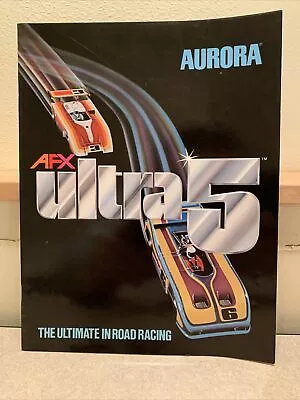 Aurora AFX Ultra 5 Slot Car Catalog 1977 Brochure For Slot Cars • $18.99