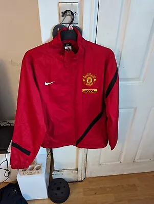 Manchester United Waterproof Jacket Size Large • £25