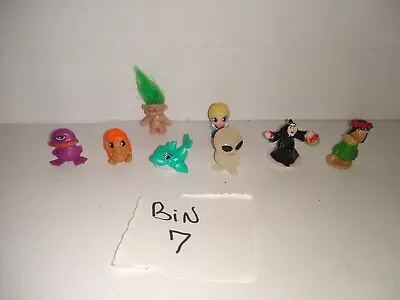 Lot Of Various Mini Roughly 1  Figures Disney Troll Alien Etc. Toys • $15.29