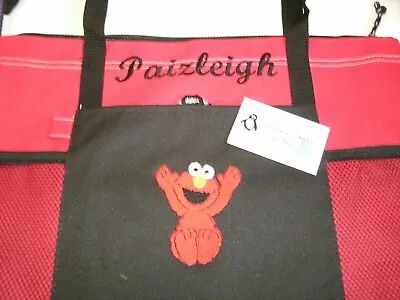 Elmo Personalized Tote Bag Any Color Elmo Tote Bag • $20