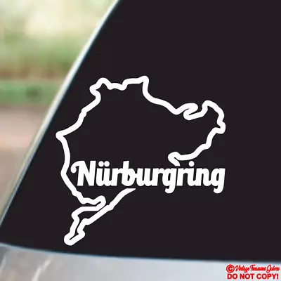 Nurburgring - Vinyl Decal Sticker Car Window Bumper Grand Prix Auto Racing F1 • $2.99