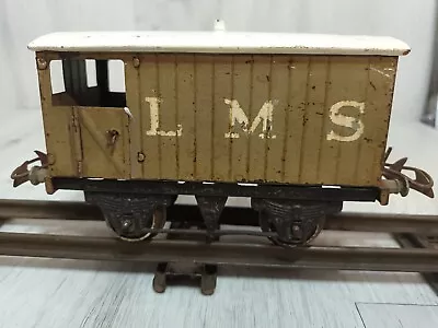 Hornby O Gauge LMS Guards Wagon Tinplate  • £12