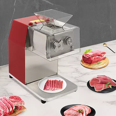 Commercial Meat Cutting Machine With Transparent Cover Electric Meat Processing • $303.05