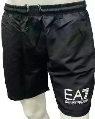 Men's Ea7 Emporio Armani Swim Shorts Summer For All Season-black-m-sale-auction • £9.99