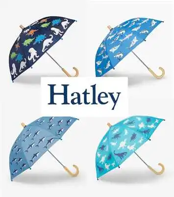 Hatley Umbrellas Prehistoric Dinos Line Work Dino Swimming Sharks & Deep Sea C • £16.99