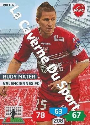 $3.21 • Buy Vafc-06 Rudy Matter # Valenciennes.fc Card Adrenalyn Foot 2014 Panini