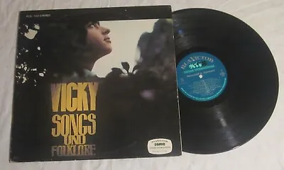 VICKY LEANDROS LP - RCA Victor Canada PCS-1150 - SONGS UND FOLKLORE - Promo Copy • $20.20