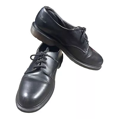 Dr Martens Shoes Black 9 Leather Oxford Vintage 2093 4 Eye Smooth • $50