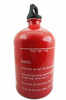 30oz /1Liter Gas Oil Fuel Bottle Motorcycle Emergency Petrol Gasoline Canister • $7.90