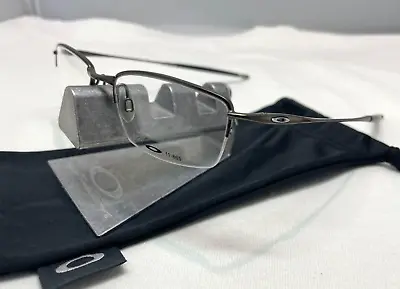 Oakley Jackknife 4.0 11-865 Eyeglasses Frames Pewter Titanium [51-19-138] 51mm • $90
