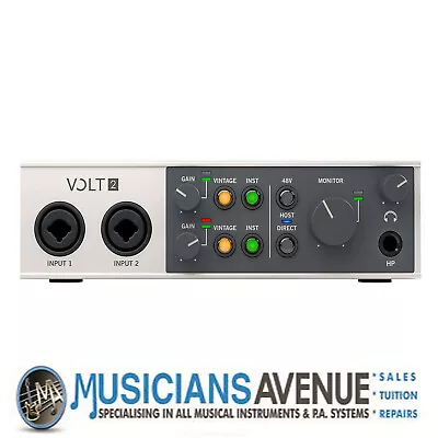 Universal Audio Volt 2 USB 2 In / 2 Out Audio Interface • $268