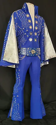 Elvis Presley Reproduction Owl Jumpsuit Belt And Cape As Worn On Stage • $6000