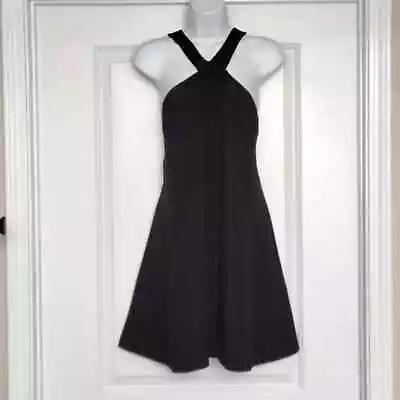 Zara Black Cocktail Dress Keyhole Size Medium • $18